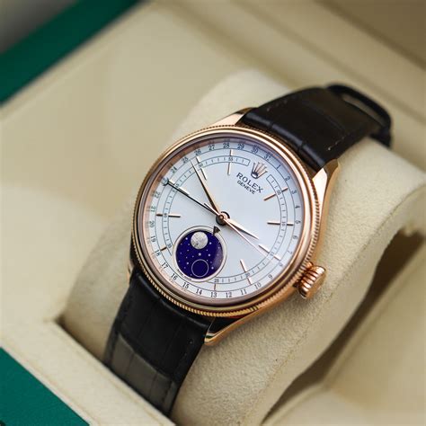 rolex moonphase setting|Rolex cellini time price.